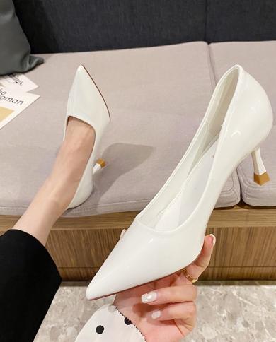 Sweet Casual 3cm Low Heel Basic Solid