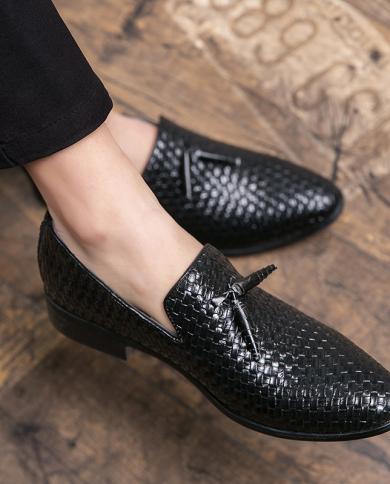 Tassel boat discount shoes mens