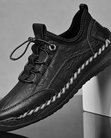 Menico genuine leather shoes top