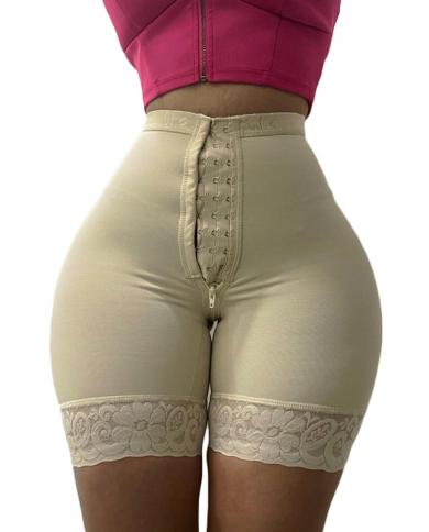 Double High Compression Butt Lifter Fajas Colombianas Ventre Plat
