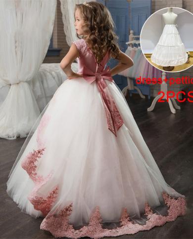 Junior Bridesmaid Dresses 12 Year Olds Bridesmaid Dress Kids Girl 12 Years 2023 Color Dark Pink Kid Size 12