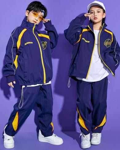 Toddler Girls Uniform Long Sleeve Windbreaker Jacket