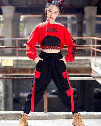 Red outfits girls top
