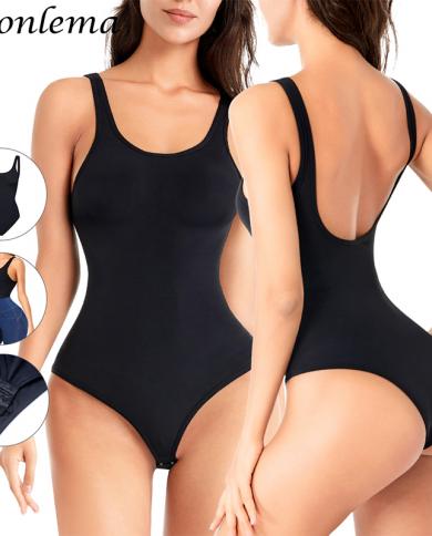 Invisible Backless Bodysuit Body Shaper Slimming Shapewear