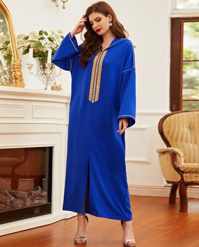 Mulher Abaya Dubai Muçulmano Hijab Vestido Abayas Mulheres Marroquinas  Kaftan Caftan Vestidos Turcos Prayer Islâmico Roupas Robe Femme1 De $165,59
