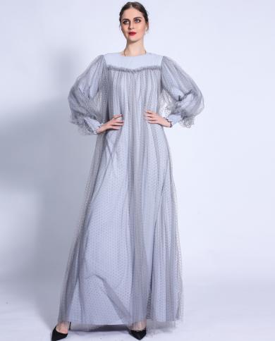 arabic fashion dresses Marwa Fashion Arabic Dress for Women – Dubai Kaftan Islamic Muslim Cos –  Mujeza Honey main image 1