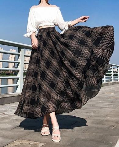 Plaid skirt deals outfit summer