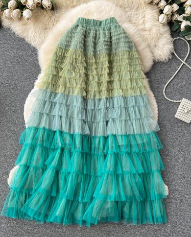 Tulle maxi store skirt 00