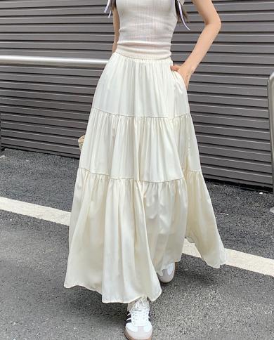 Black Long dance Chiffon Skirt, Summer Chiffon Pleated maxi Skirt 3390 Black Long dance Chiffon Skirt, Summer Chiffon Pleated maxi Skirt 3390