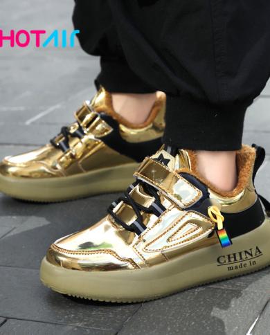 Golden discount casual shoes