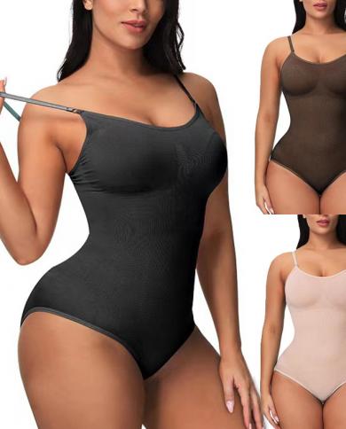 Women Full Body Shaper Tummy Control Seamless Slimming Shapewear Bodysuit  Butt Lifter Slimmer Plus Size
