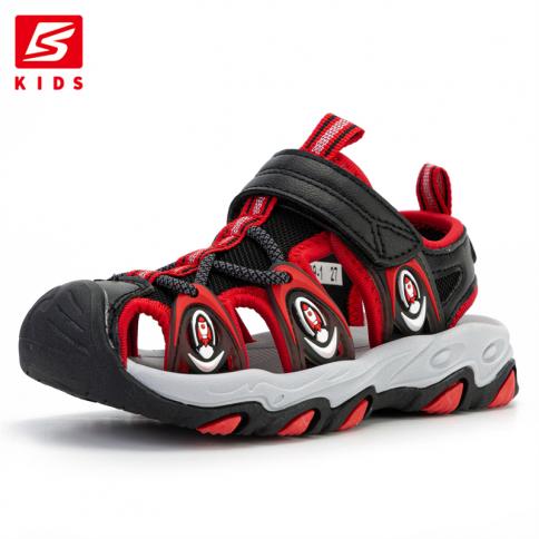 Baasploa Kids Beach Sandals 2023 Summer New Fashion Children Sandals Nonslip Outdoor Breathable Beach Shoes For Boys Hoo Shoe Size 30 Color 432602 HU