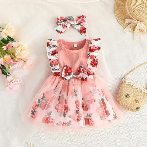 Newborn baby sales girl wedding outfit