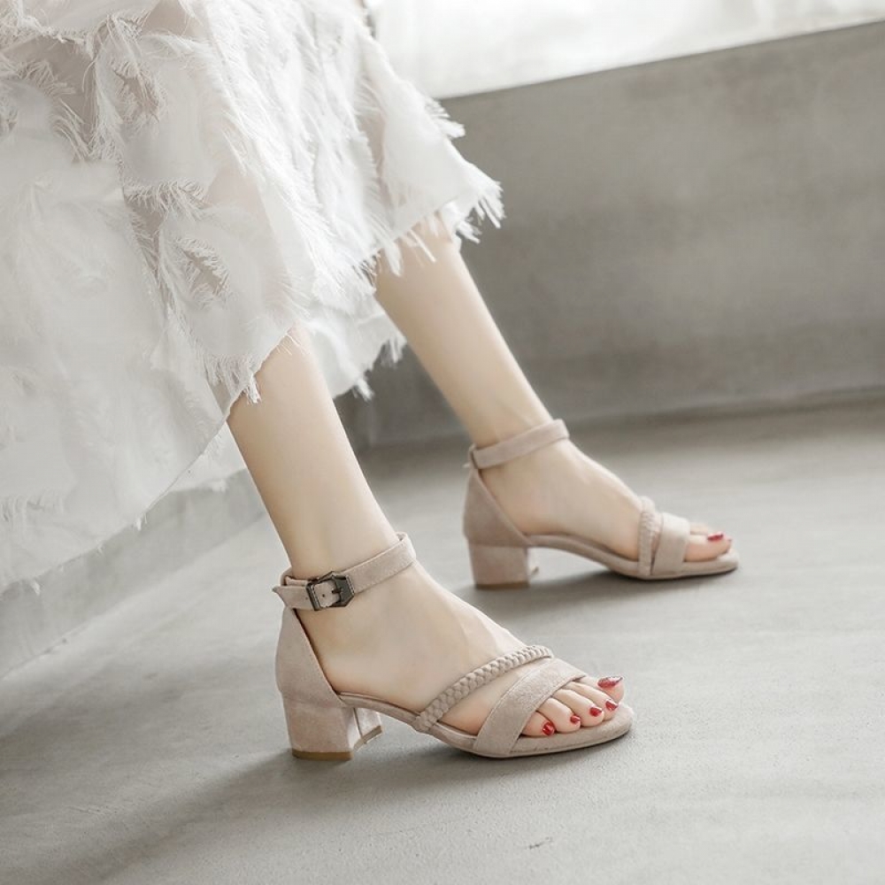Mid heel clearance summer sandals