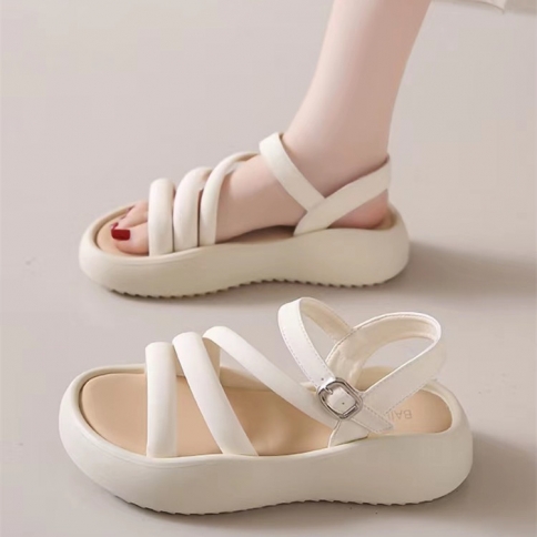 Simple flat sandals deals