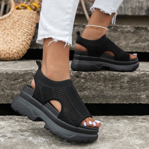 Woven bottom sandals hot sale