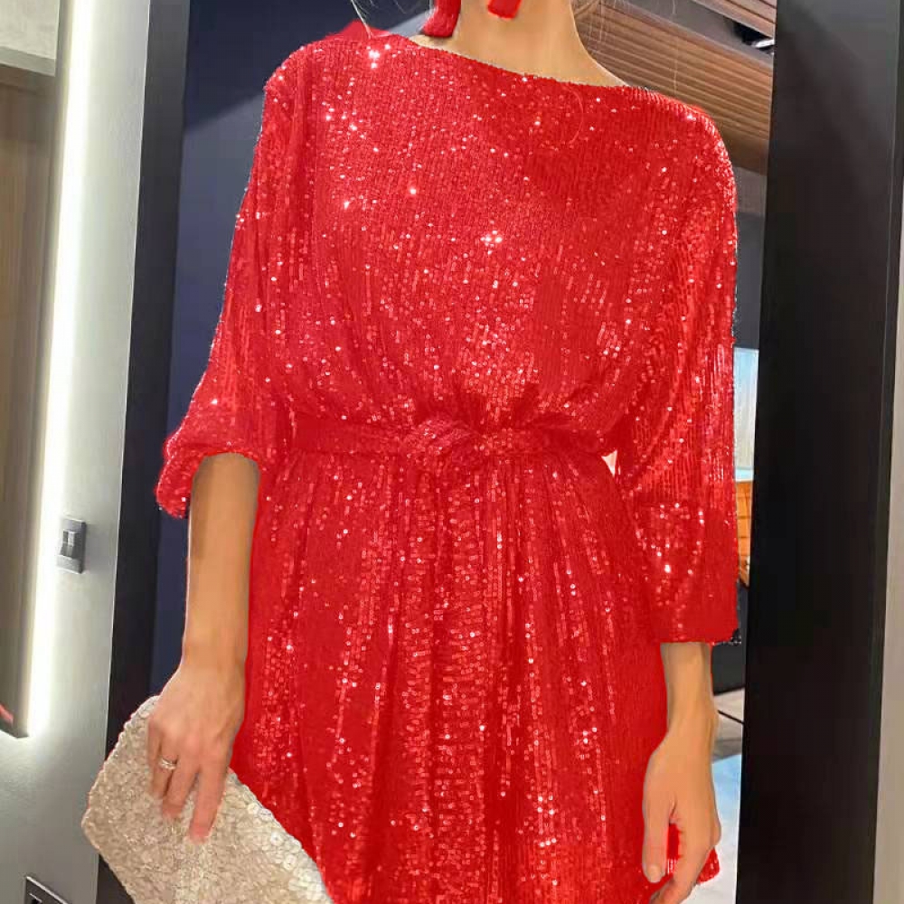 Loose 2025 sparkly dress