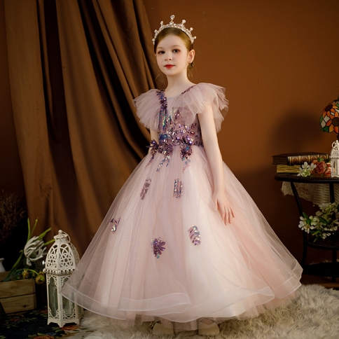 Little girl cheap fluffy dresses