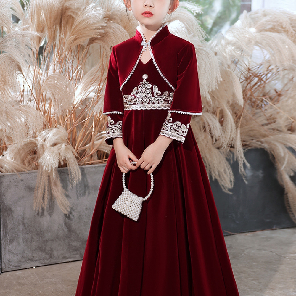 Velvet cheap princess dress