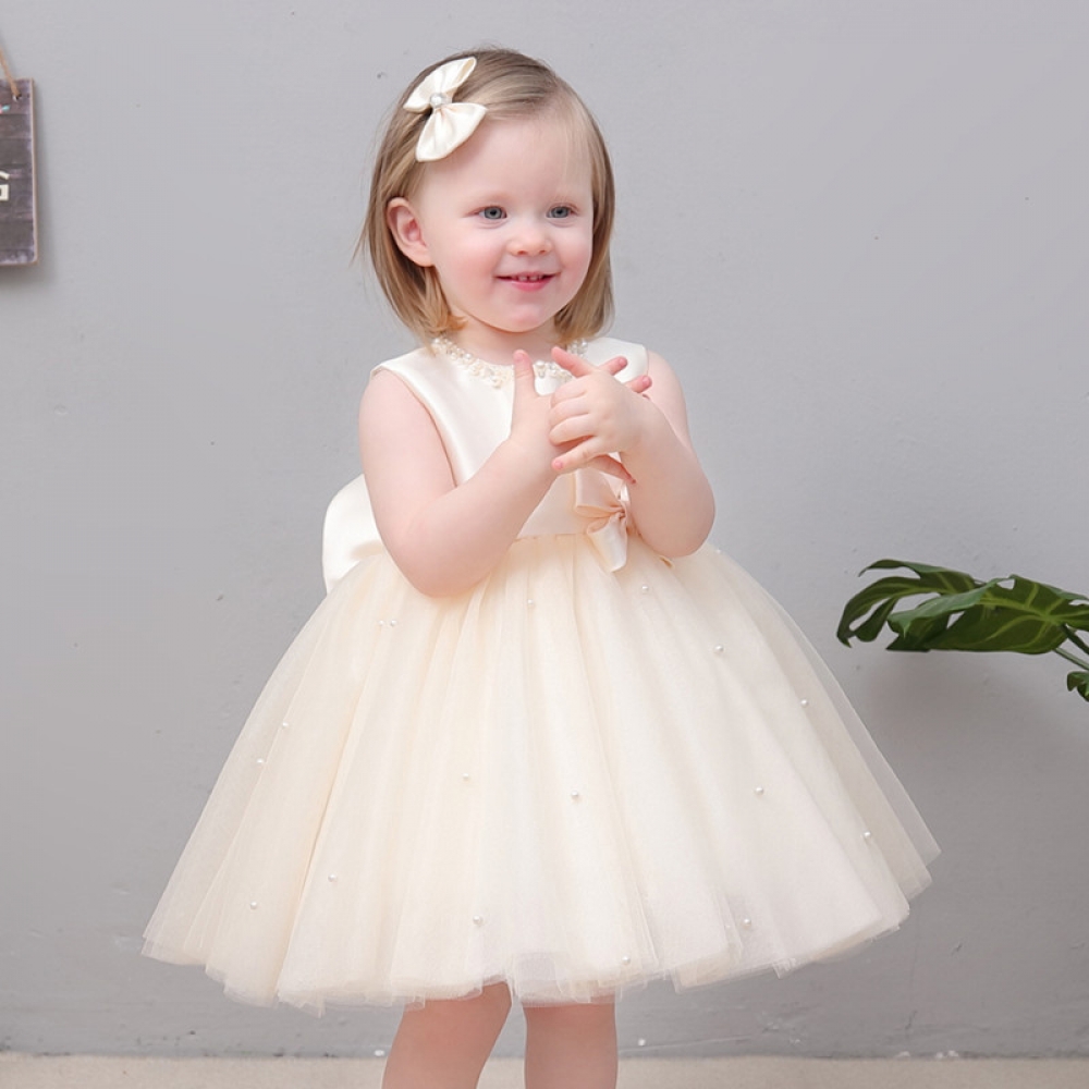 One year old Dress Baby Girl Princess Dress 1 2 3 Years Old Flower