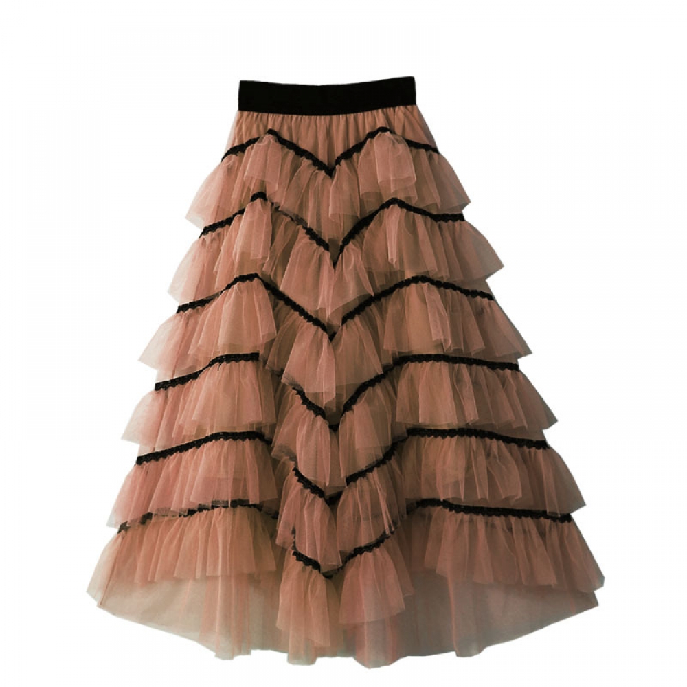Puffy clearance mesh skirt