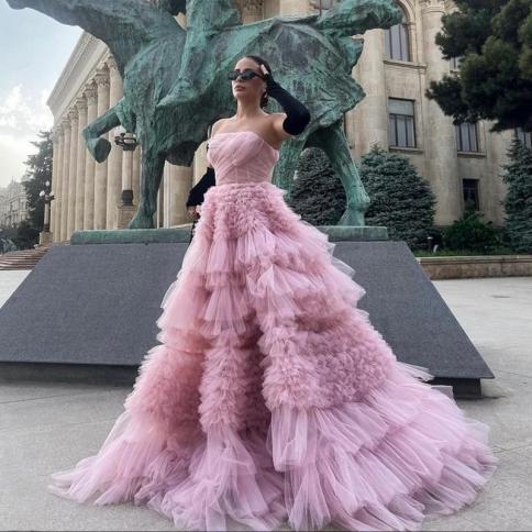 Dusty pink matric dresses top
