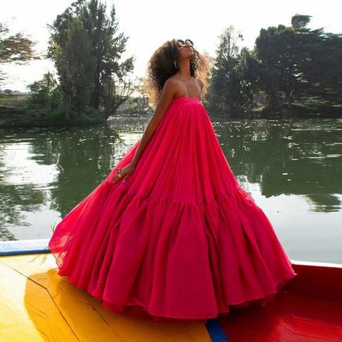 Extra long summer dresses top