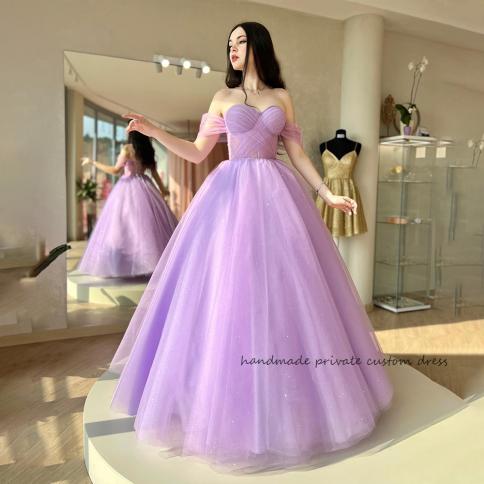 Light purple outlet graduation dress