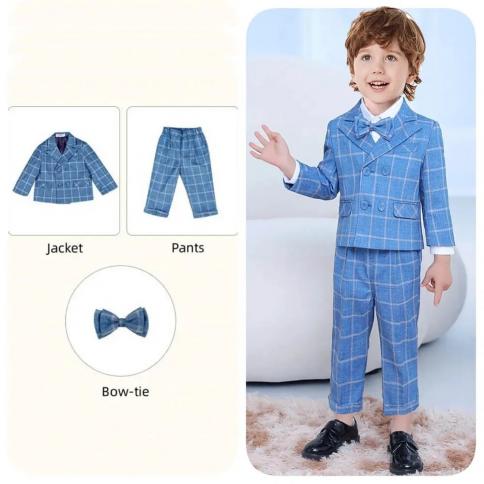 Boy's Suit Baby's Birthday Suit Piano Performance Suit