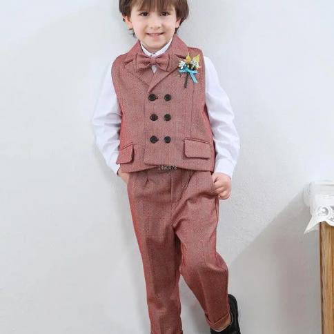 Little Boys Luxurious Photography Suit Children Formal Wedding