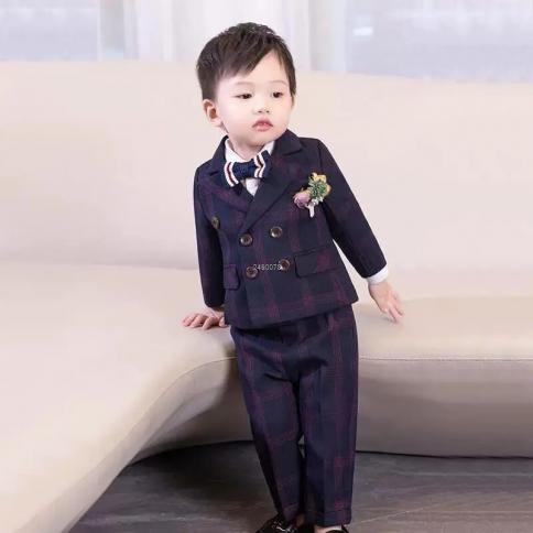 Purple suit store for baby boy