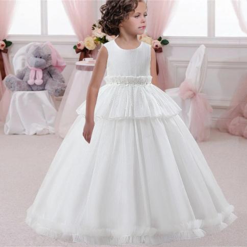 White bridesmaid dresses kids new arrivals