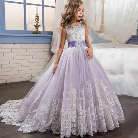 White Long First Communion Dresses Girls Girls White Dress First