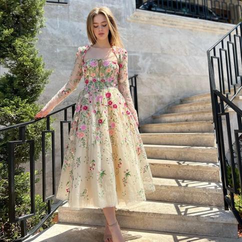 Midi dress and discount jacket for wedding