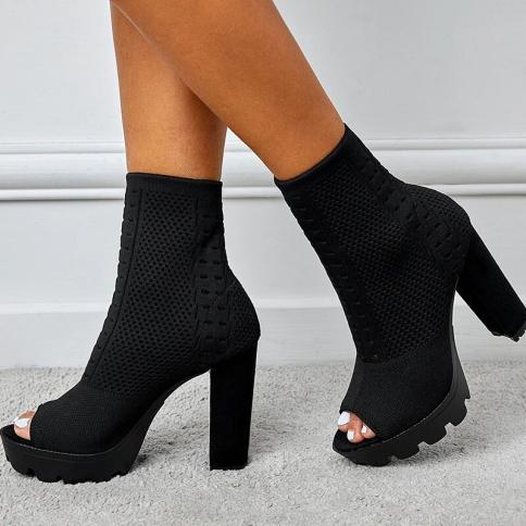 Socks for store open toe booties