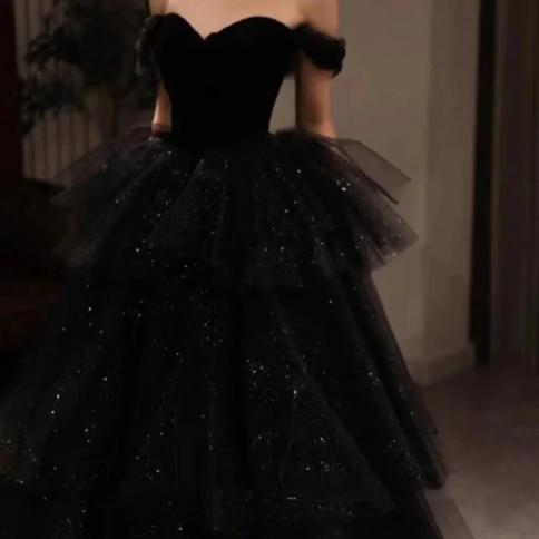 strapless open back dress Simple 17th Birthday Dresses Sequin Birthday Outfits P284 – PreppyDress