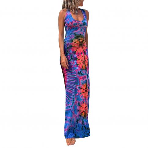 Back Bandage Sleeveless Floral Dresses Back Bandage Sleeveless Floral Dresses