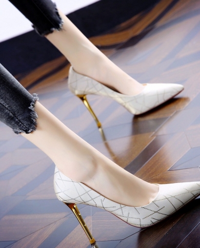 High Heels Womens 2023 New French Niche Design Ladies Stiletto