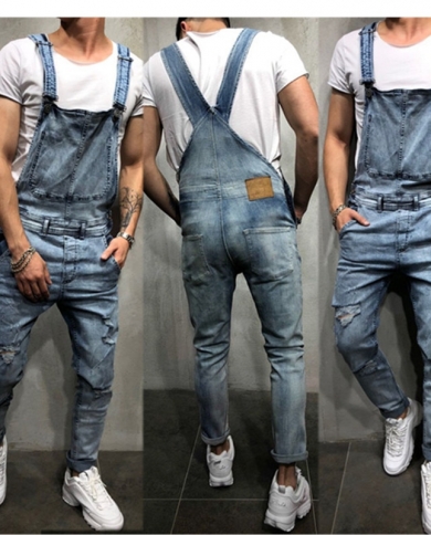 Ripped sale jeans jumpsuit
