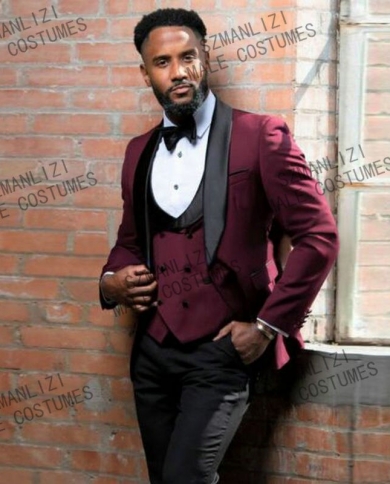 Men's fashion burgundy discount blazer