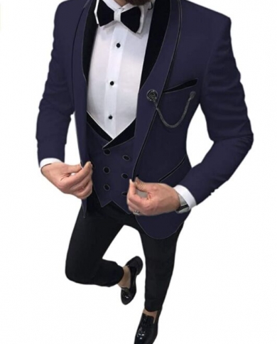 Navy blue hot sale prom jacket