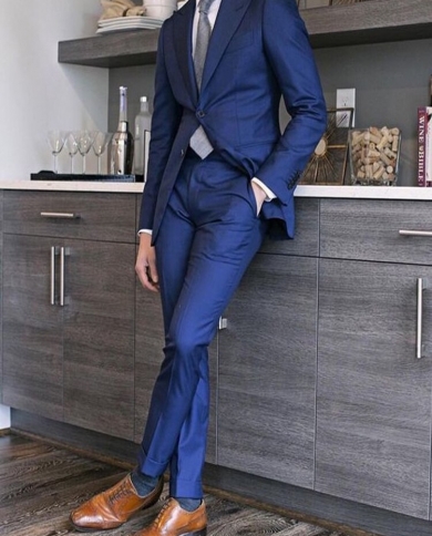 Best Blue Wedding Suits in Navy, Royal, Dusty & Light