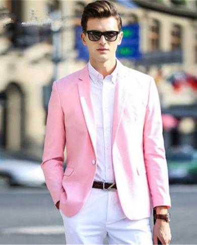 Black coat store with pink shirt
