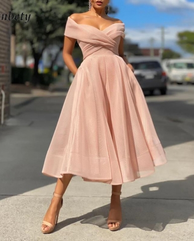 Criss cross sales off shoulder dress