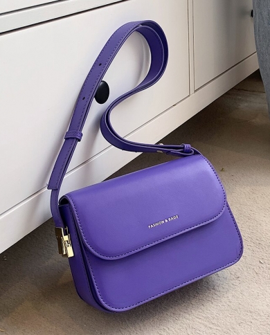 Small Pu Leather Flap Crossbody Bags For Women 2023 Summer Trendy