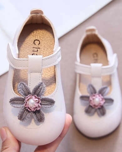 Soft leather baby girl shoes discount