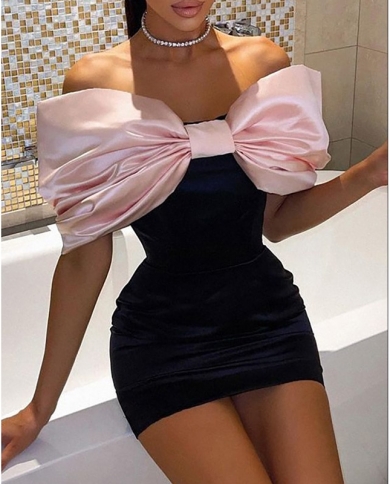 Solid color online short dresses