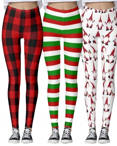 Christmas workout pants on sale