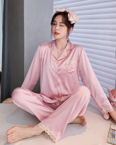 Faux new arrivals silk pajamas